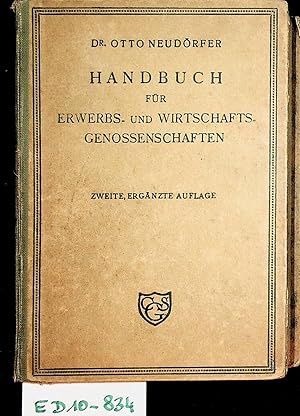 Handbuch für Erwerbs- und Wirtschaftsgenossenschaften.