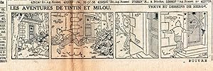 Herge-Tintin et la malédiction de Rascar Capac (Les sept boules de cristal) Sip n°136 - LE SOIR -...