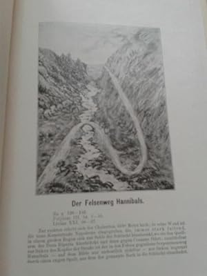 Hannibals Alpenübergang. Ein Studien- und Reiseergebnis.