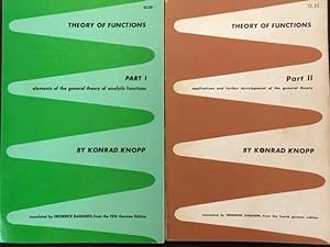 Seller image for Theory of Functions - 2 Volume Set (Part I: Elements of the General Theory of Analytic Functions / Part II: Applications and Further Development of the General Theory) for sale by BookMarx Bookstore