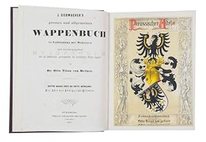 Bild des Verkufers fr Der Adel des Knigreichs Preuen. (= J. Siebmacher s grosses und allgemeines Wappenbuch in Verbindung mit Mehreren neu herausgegeben und mit historischen, genealogischen und heraldischen Notizen begleitet, Bd. 3, Abt. 1-3 [Teile 1 u. 2: Freiherren u. Edelleute]). zum Verkauf von Versandantiquariat Wolfgang Friebes