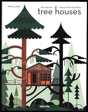 Bild des Verkufers fr Tree houses. Fairy tale castles in the air. Illustrations by Patrick Hruby (Baumhuser. Maisons dans les arbres). zum Verkauf von Antiquariat Lenzen