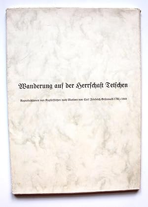 Wanderung auf der Herrschaft Tetschen. Reproduktionen von Kupferstichen nach Motiven von Carl Fri...