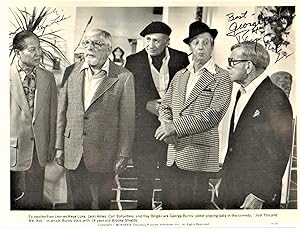 Seller image for PHOTOGRAPH SIGNED BY RAY BOLGER, GEORGE BURNS, AND KEYE LUKE for sale by Tennyson Williams Books and Fine Art