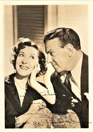 PHOTOGRAPH SIGNED BY GEORGE BURNS AND GRACIE ALLEN