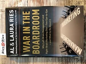Seller image for War in the Boardroom (FIRST EDITION INSCRIBED BY AUTHORS) for sale by Emporium of Canton