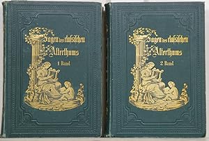 Die Sagen des classischen Alterthums. Erzählungen aus der alten Welt. 2 Bände. Mit 41 bzw. 49 Abb...