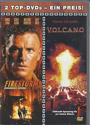 Firestorm - Brennendes Inferno und Volcano; 2 TOP-DVD's - Darsteller: Howie Long; Jones, Tommy Le...