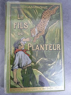 Imagen del vendedor de Le fils du planteur Illustrations de Raynolt Delagrave Paris 1912 Bel exemplaire a la venta por Daniel Bayard librairie livre luxe book