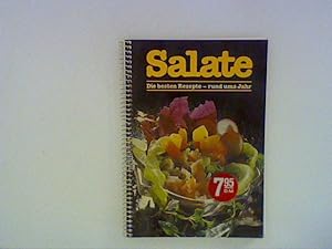 Bild des Verkufers fr Salate die besten Rezepte - rund ums Jahr. zum Verkauf von ANTIQUARIAT FRDEBUCH Inh.Michael Simon