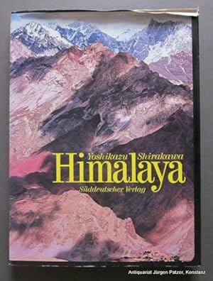 Imagen del vendedor de Himalaya. Vorworte von Arnold Toynbee u. Edmund Hillary. Einfhrung von Ardito Desio. Aus dem Italienischen von Manfred Pichler. Mnchen, Sddeutscher Verlag, 1977. Fol. Mit zahlreichen, meist doppelseitigen u. farbigen fotografischen Abbildungen. 128 S. Or.-Lwd. mit Schutzumschlag; dieser mit minimalen Gebrauchsspuren. (ISBN 3799159819). a la venta por Jrgen Patzer