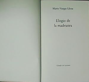 Imagen del vendedor de Elogio de la madrastra. a la venta por Librera y Editorial Renacimiento, S.A.