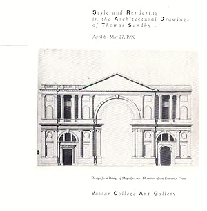 Seller image for Style and Rendering in the Architectural Drawings of Thomas Sandby for sale by Kenneth Mallory Bookseller ABAA