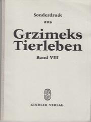 Bild des Verkufers fr Grzimeks Tierleben, Band VIII: Neuntes Kapitel: Die Taubenvgel. zum Verkauf von Buchversand Joachim Neumann