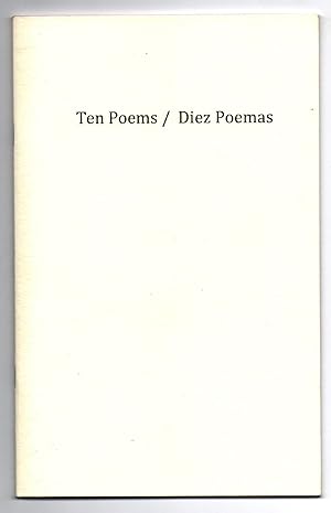 Bild des Verkufers fr Ten Poems/Diez Poemas zum Verkauf von Attic Books (ABAC, ILAB)