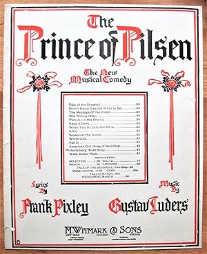 Imagen del vendedor de Heidelberg (Stein Song). From the Musical Comedy the Prince of Pilsen a la venta por Ken Jackson