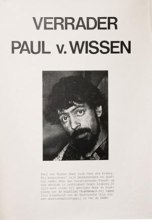 [Poster] Verrader Paul V. Wissen [Traitor Paul V. Wissen]