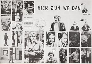 [Poster] Hier Zijn We Dan. Hoelang Nog  [Here We Are. But for How Long ]