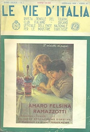 Le Vie d'Italia. Annata completa 1933