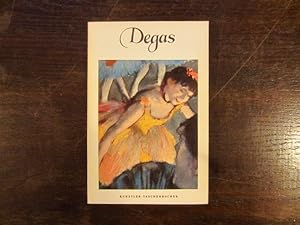 Seller image for Künstler-Taschenbücher: Edgar Hilaire-Germain Degas for sale by Rudi Euchler Buchhandlung & Antiquariat