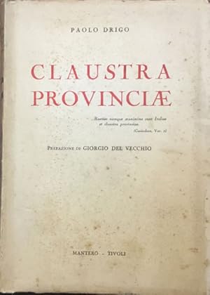 Claustra Provinciae
