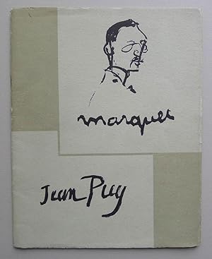 Imagen del vendedor de A selection of Paintings by Albert Marquet 1875-1947 and Jean Puy b.1876 Crane Kalman Gallery. London 17th June to 16th August (1958). a la venta por Roe and Moore