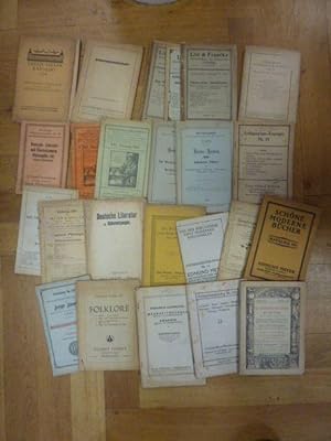 Bild des Verkäufers für Konvolut von 23 deutschsprachigen Antiquariatskatalogen aus den Jahren 1914-1923, zum Verkauf von Antiquariat Orban & Streu GbR