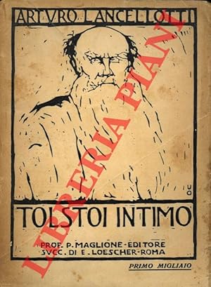 Bild des Verkufers fr Tolstoi intimo. L'uomo l'artista il pensatore. zum Verkauf von Libreria Piani