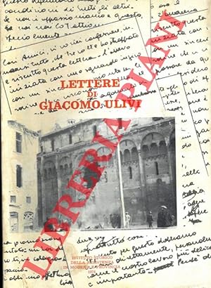 Lettere di Giacomo Ulivi.