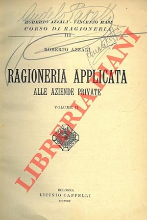 Ragioneria applicata alle aziende private.