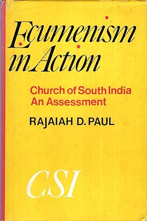 Immagine del venditore per Ecumenism in Action - a historical survey of the Church of South India venduto da Pendleburys - the bookshop in the hills