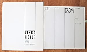 Vinko Fister Two Exhibition Catalogs