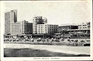 Bild des Verkufers fr Ansichtskarte / Postkarte Durban Sdafrika, South Beach zum Verkauf von akpool GmbH