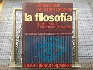 Bild des Verkufers fr La filosofiaLa Filosofa. De Hegel a Foucault. Del marxismo a la fenomenologa zum Verkauf von Nayco Libreria