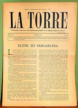 La Torre. Rivista mensile. Anno XI. 1980. Annata completa