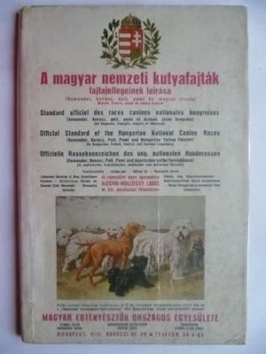 Offizielle Rassekennzeichen der ungarischen nationalen Hunderassen Komondor, Kuvasz, Puli, Pumi u...