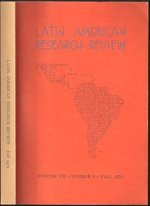 Imagen del vendedor de The Cuban Revolution and Sources of Student Violence in Latin America published in Latin American Research Review, Volume VII, Number 3 a la venta por The Book Collector, Inc. ABAA, ILAB