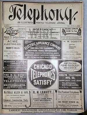 Telephony: An Illustrated Monthly Telephone Journal, Volume IV. July - December, 1902