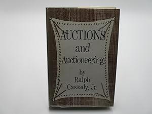 Imagen del vendedor de Auctions and Auctioneering. a la venta por Zephyr Books