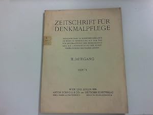 Bild des Verkufers fr Zeitschrift fr Denkmalpflege, III. Jahrgang Heft 5.-1929. zum Verkauf von Zellibooks. Zentrallager Delbrck