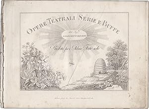 Opere teatrali serie e buffe del sig. Gioacchino Rossini. Ridotte per Piano Forte solo: Semiramide