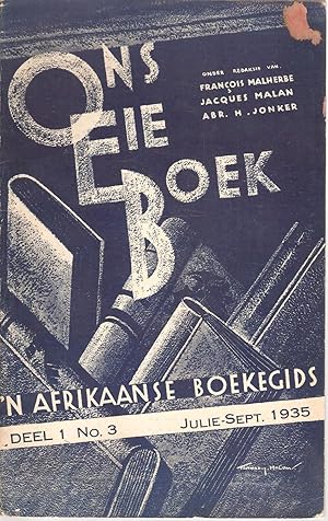 Seller image for Ons Eie Boek Deel 1 No. 3 Julie-Sept 1935 for sale by Snookerybooks