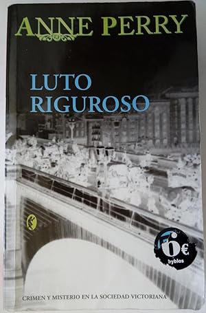 Seller image for Luto riguroso for sale by Librera Ofisierra