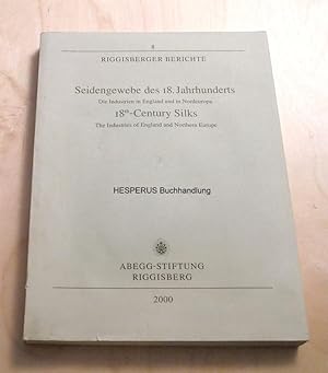 Bild des Verkufers fr Seidengewebe des 18. Jahrhunderts zum Verkauf von HESPERUS Buchhandlung & Antiquariat