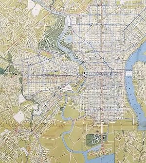 Street Map of Philadelphia and Vicinity.