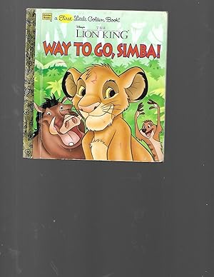 Seller image for Way to Go, Simba! (First Little Golden Book) for sale by TuosistBook