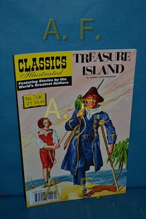 Imagen del vendedor de Treasure Island (Classics Illustrated No. 21) a la venta por Antiquarische Fundgrube e.U.