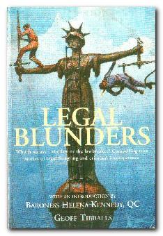 Imagen del vendedor de Legal Blunders a la venta por Darkwood Online T/A BooksinBulgaria