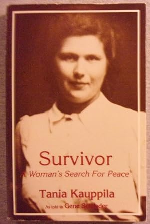 Seller image for Survivor: A Woman's Search for Peace for sale by Book Nook