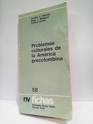 Imagen del vendedor de Problemas culturales de la Amrica precolombina a la venta por Librera Miguel Miranda